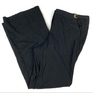 Land's End | Straight Leg Charcoal Gray Winter Office Pants 18